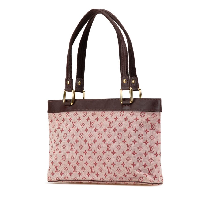 Red Louis Vuitton Monogram Mini Lin Lucille PM Handbag | Studio Nafay