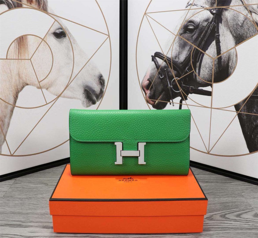 Louis Vuitton Constance green bag – front view