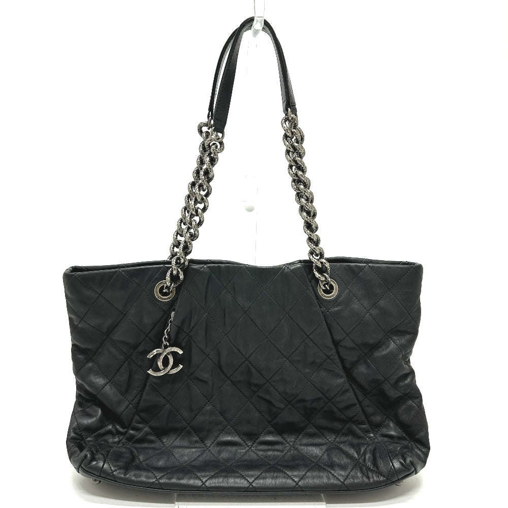 Chanel 30 Leather Black Shoulder Bag 9