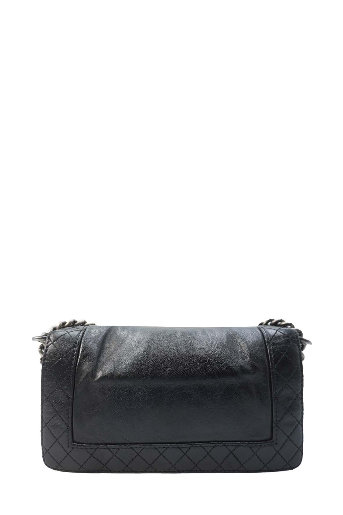 Medium Reverso Boy with Ruthenium Hardware Black - Product Image 2