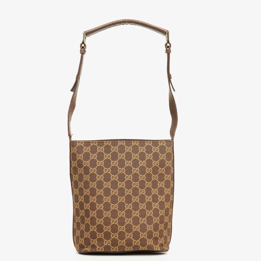 Gucci Tote brown bag – front view